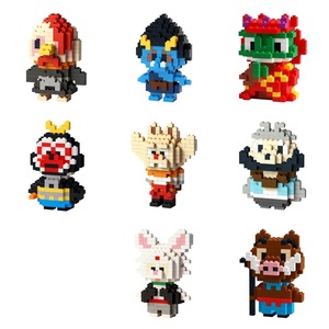 ตัวต่อจิ๋ว แลงแลง เมาน์เทน ลิตเติ้ลมอนสเตอร์ ซีรีส์การ์ตูน ของเล่น DIY วัสดุ PP สำหรับเด็ก อายุ 7-9 ปี - Product Image 5