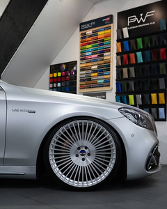 RCSR LuxuryCustom Jantes forgées sur mesure 18-22 pouces 5x112 40mm Design concave noir Mercedes-<span class=keywords><strong>Maybach</strong></span> Classe S S400 S450 S560 Aluminium - Product Image 3