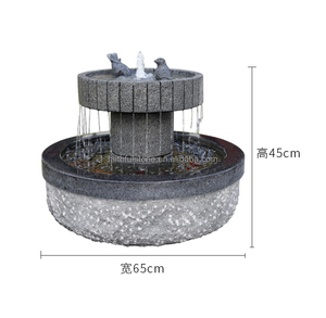 Fontana d'Acqua <span class=keywords><strong>in</strong></span> <span class=keywords><strong>Pietra</strong></span> di Granito Personalizzata con Danza e Bevuta - Product Image 6