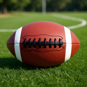 Ballon de football américain personnalisé, taille 9, en cuir PU, durable, pour l'entraînement sportif en extérieur - Product Image 2