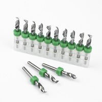 Routeur V Bits en acier et carbure de tungstène importé pour machine de gravure CNC pour le forage de PCB et de plastique