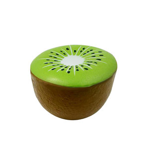 Custom logo Printing Pu Foam Squeeze Kiwi Fruit Shape Antistress Ball Promotional Antistress Toy Gift for Kids - Product Image 4