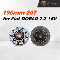 Kit de disque d'embrayage 190mm20T OE 546810288 pour Fiat Albea Doblo Fiorino, prix d'usine