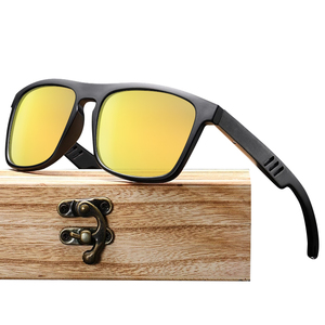 Lunettes De soleil en bois De bambou, verres solaires, De styliste, <span class=keywords><strong>2022</strong></span> - Product Image 6