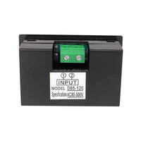 Voltmeter daya AC, pengukur tegangan Digital layar warna deteksi tegangan D85-120 dengan tampilan Lcd