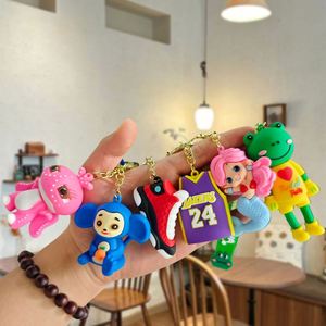 Llaveros Creativos de Dibujos Animados Personalizados, Lindas Figuras de Astronautas en 3D, Accesorios y Colgantes de Goma Suave - Product Image 1
