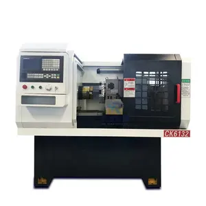 Mesin bubut CNC Horizontal ck6132a, mesin bubut otomatis