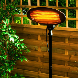IP34 Waterproof Stainless Steel <b>Gas</b> <b>Heater</b> 650W 1350W 2000W Outdoor All-Season 3 Quartz Elements Rapid Heating Adjustable Height - Product Image 1
