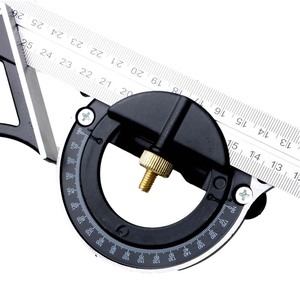 300mm Stainless Steel Multifunctional Combination Angle Ruler With Adjustable Scale For Precision Measuring And Alignment Tasks - Product Image 2