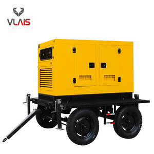 Powered by weifang Ricardo 25kw 30Kw tất cả các dây đồng không chổi than Dynamo làm mát bằng nước máy phát điện diesel 40kw 50kw 60kva nhà sản xuất - Product Image 6