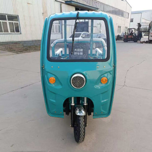 Mini Rickshaw de 3 Ruedas, Carrocería Abierta, Voltaje de 60V, Potencia de 800W, Alcance de 70km, con Certificación CE - Product Image 2