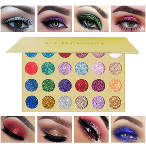 Acabado mate fino flash en <span class=keywords><strong>polvo</strong></span> sombra de ojos al por mayor paleta de sombras de ojos creación diseño paleta de sombras de ojos con caja - Product Image 4