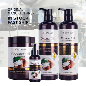 Ensemble de produits capillaires à marque privée sans sulfate, soin hydratant et nourrissant pour cheveux bouclés, shampoing et après-shampoing - Product Image 3