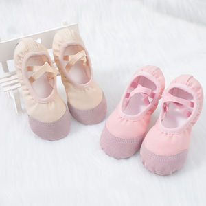 Zapatos planos <span class=keywords><strong>de</strong></span> <span class=keywords><strong>Ballet</strong></span> con suela dividida suave <span class=keywords><strong>de</strong></span> invierno, además <span class=keywords><strong>de</strong></span> terciopelo - Product Image 2