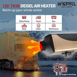 Nuevo Calentador de Agua y Aire Diésel de 12V y 7KW con Termostato Ajustable para Autos, Casas Rodantes y Camiones - Marca WINFULL - Product Image 4