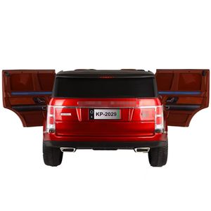 Voiture <span class=keywords><strong>électrique</strong></span> pour enfants unisexe <span class=keywords><strong>2022</strong></span>, jouet à monter soi-même, en plastique ABS avec siège en cuir, télécommande et éclairage, batterie 12V, fonction <span class=keywords><strong>MP3</strong></span>, certifiée ASTM - Product Image 5