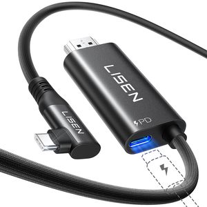 Câble de charge rapide LISEN 100W PD avec puce intelligente E-marker pour <span class=keywords><strong>Samsung</strong></span> Galaxy S25 S24 Ultra, ordinateur portable, charge de batterie haute puissance - Product Image 1