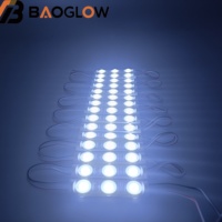 DC12V SMD 2835 1W 160 °   Module LED étanche IP65 blanc chaud rouge bleu jaune rose haute luminosité pour enseigne LED et panneau publicitaire