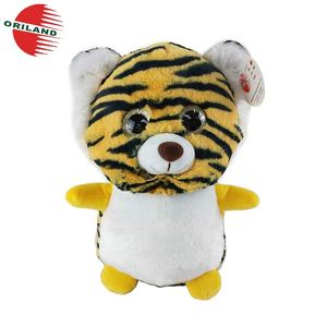 Peluche con Grandi Occhi Glitterati, <span class=keywords><strong>Panda</strong></span> e Unicorno, Giocattoli Morbidi e Carini - Product Image 5