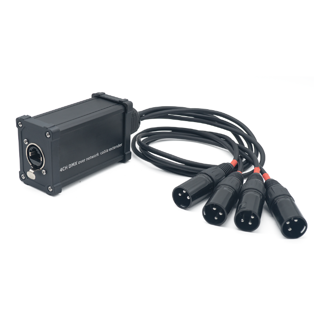 Best Price Network Extender Cable 4 XLR Male 3-5pin to RJ45 Connector Audio Adapter Cable for Audio Applications Factory Direct