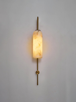 Lampe murale en pierre nuage de fer moderne LED Lumière simple et luxueuse Chambre à coucher Chevet Salon Couloir Décoration murale de fond