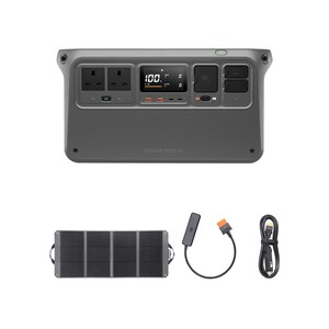 D J I Power 1000 V2 120W Station Solaire Portable Pliable avec Panneau Combo - Product Image 2