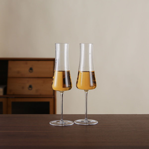 Verre à champagne en cristal 201-300ml, gravure traîne de l'étoile, soufflé à la main, pour cadeaux et vin à la maison - Product Image 3