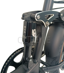Bicicleta Eléctrica de Paso Bajo con Batería de Litio de 48V20AH, Neumático Grueso de 20 Pulgadas, Motor de Cubo Trasero de 7 Velocidades - Product Image 3