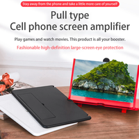 Support d'amplificateur vidéo 3D HD pour téléphone portable Accessoire de loupe d'écran