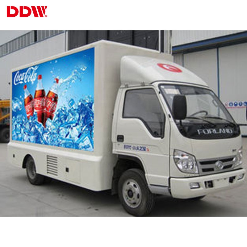 Stabile Leistung mobile digitale Plakatwände P3 P4 P5 P6 Outdoor Superallampe Lkw Led-Bildschirm für Werbedisplay