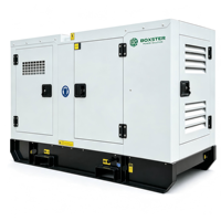 Groupe électrogène diesel silencieux insonorisé 10kVA 25kVA 30kVA 40kVA pour alimentation de secours aéroport, école, supermarché