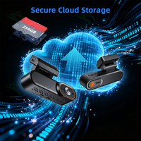 Vente en gros usine : Nouvelle mini dashcam 2K+1080P avec WIFI et streaming 4G en direct sur application mobile gratuite, compatible 256 Go pour caméra embarquée