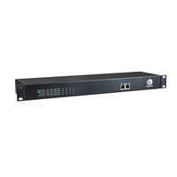 Multiplexeur à 16 canaux RJ11 Pots en convertisseur de Fiber Fxo Fxs Voice Mux
