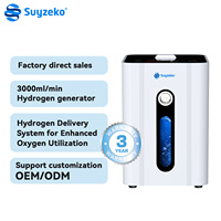 Máquina Portátil de Inhalación de Hidrógeno de 150 ml, Inhalador de Hidrógeno Molecular PEM, Generador de Oxígeno para Viajes, Dispositivo de Terapia en el Hogar