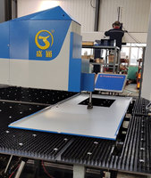 Máquina de plegado CNC con servomotor para paneles de aluminio y metal, para gabinetes de acero, puertas y elevadores, totalmente automática y de fabricación flexible