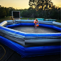 Piscine à balles gonflable Gaga Ball Pit pour événements