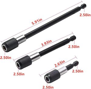 21PCS tay áo nhanh chóng thay đổi phổ Flex trục bit góc ma thuật tay áo quảng cáo kết nối rod bit đầu Bộ - Product Image 5