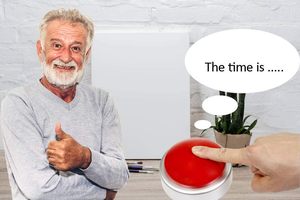 Decir hora y fecha con <span class=keywords><strong>voz</strong></span> de acento norteamericano para ancianos discapacitados de la vista o ciegos Reloj de botón de conversación claro y fuerte - Product Image 6