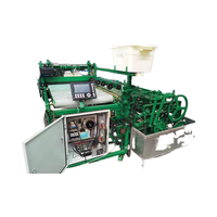 Machine automatique YOVON pour la fabrication de tubes en papier crépon, 1 mètre, isolation, entièrement automatique, moteur PLC, haute efficacité, 380 volts, garantie 1 an