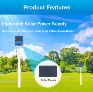 Système de commande d'irrigation à fonctionnement stable Contrôleur wifi 4g iot Contrôleur de vanne papillon Décodeur solaire pour les fermes - Product Image 2