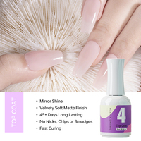 Cloverfei vente en gros 15ml ongles trempage poudre liquide ensemble Dip couche de Base couche de finition faible odeur Dip liquides