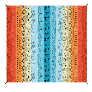 Grand tapis de plage imperméable et anti-sable avec logo personnalisé, tapis de plage sans sable avec sac de rangement pour pique-nique en plein air, <span class=keywords><strong>camping</strong></span> - Product Image 5