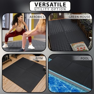 Alfombra de Césped Artificial Compuesto de Alta Densidad de 20 mm, Ecológica, Duradera, Impermeable, Antideslizante y Resistente a Impactos para Pisos - Product Image 4