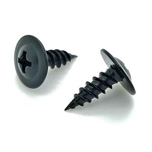 #8x3/4" Fosfatado Negro Tornillo Para Madera Autoperforante Cabeza Flangeada Punta <strong>Aguja</strong> - Product Image 2