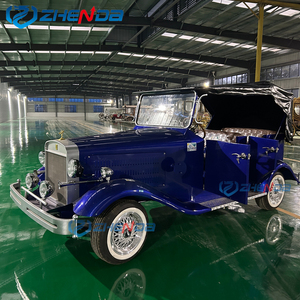 Coche Clásico Retro de Doble Fila en Venta / Carro de Golf Turístico de Alta Calidad de Venta Directa de Fábrica - Product Image 4