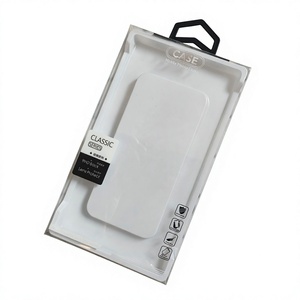 Custom Logo UV Printed Premium Clear <b>Plastic</b> Clamshell Phone <b>Case</b> Packaging Box Rectangle for Retail <b>Display</b> - Product Image 3