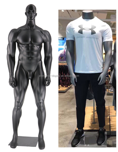 Maniquíes Masculinos Deportivos de Fibra de Vidrio de Alta Gama, Cuerpo Completo, <span class=keywords><strong>Busto</strong></span>, Negro, Músculos Grandes, Maniquí Deportivo Masculino para Ropa Deportiva - Product Image 4