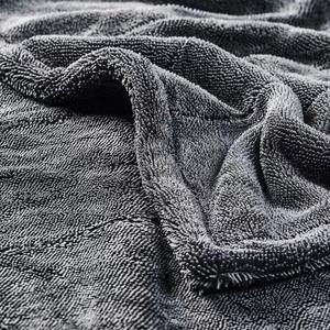 Khăn lau xe microfiber sợi xoắn không viền, siêu thấm hút, nhanh khô, 1200gsm, 1400gsm, dùng cho chăm sóc, làm sạch, lau khô xe hơi - Product Image 3