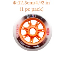 Roues de patins à roulettes de course F1 haute vitesse - Roues de remplacement professionnelles en PU pour patineurs universels - Diamètre 90/100/110/125