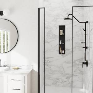 <span class=keywords><strong>Niche</strong></span> <span class=keywords><strong>de</strong></span> douche encastrée ODM & OEM 20x90x10 CM 3 niveaux en acier inoxydable 304, <span class=keywords><strong>niche</strong></span> <span class=keywords><strong>de</strong></span> rangement murale intégrée pour <span class=keywords><strong>salle</strong></span> <span class=keywords><strong>de</strong></span> <span class=keywords><strong>bain</strong></span> - Product Image 4